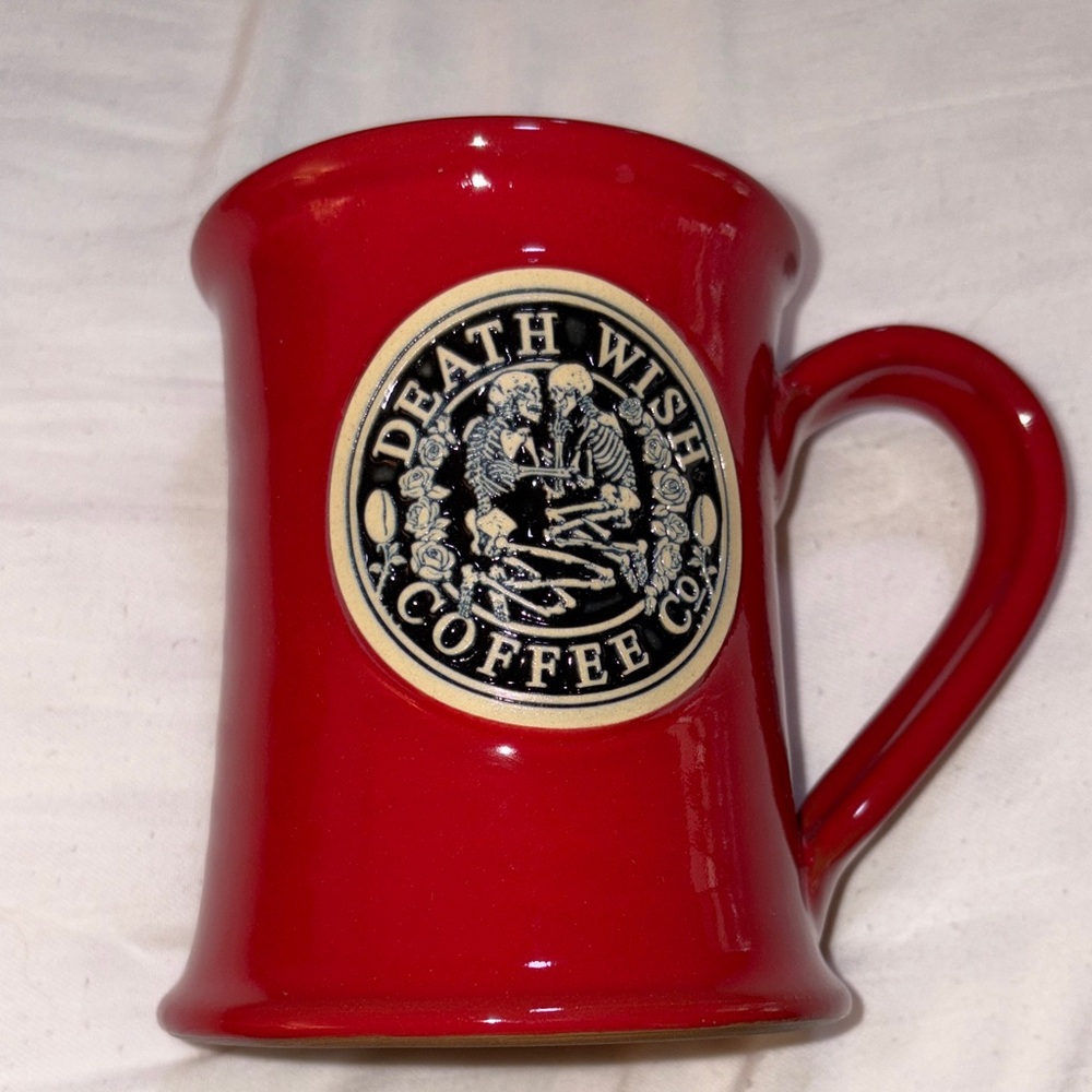 Death Wish Coffee Red Mug Valentine’s Day 2020